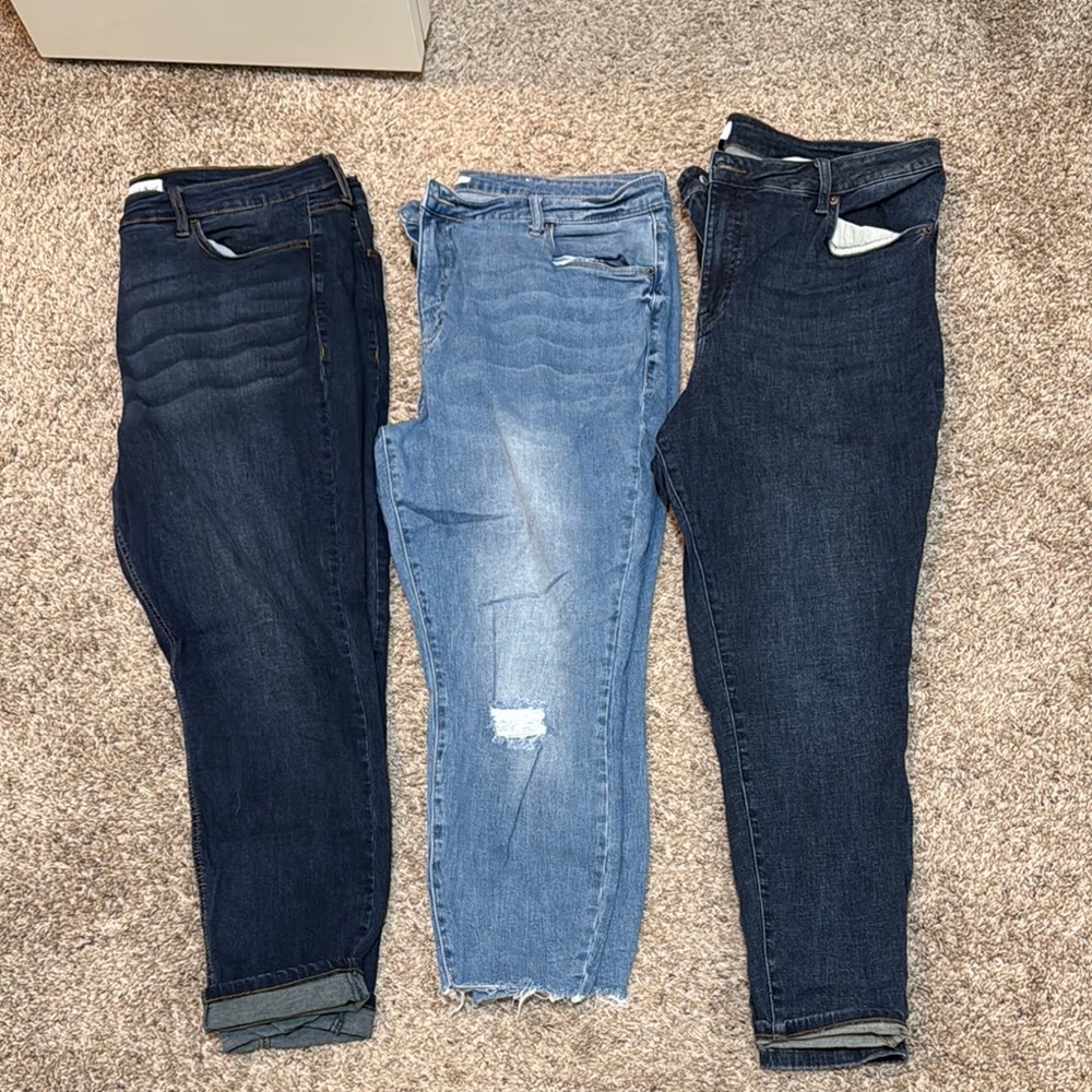 Cropped jeans all excellent condition or like new